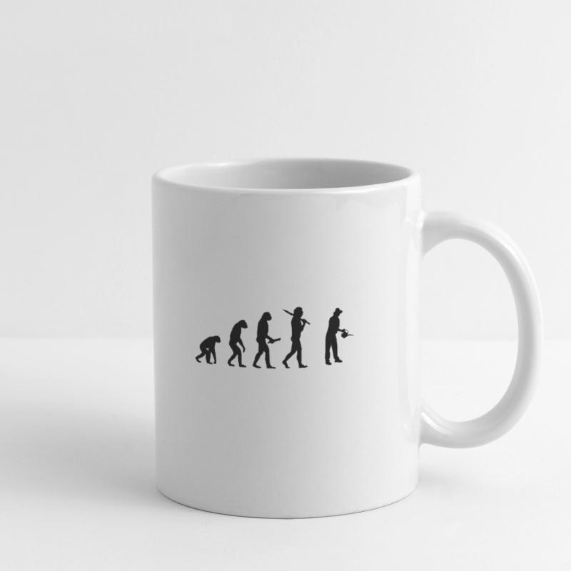 gaertner evolution développement de progrès Mug blanc