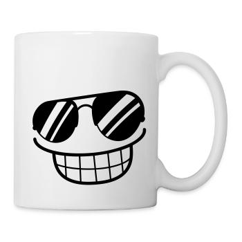cool_grin - Mug blanc - blanc - Droite