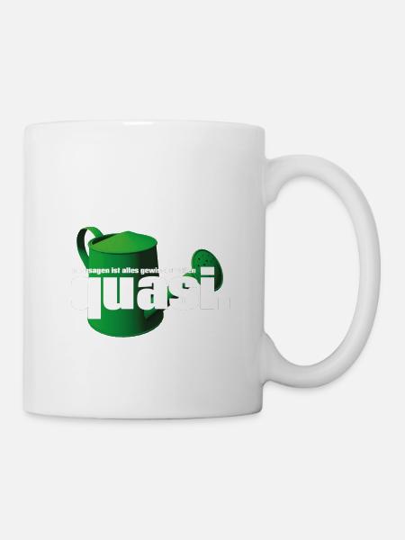 Quasi - Tasse - Weiß