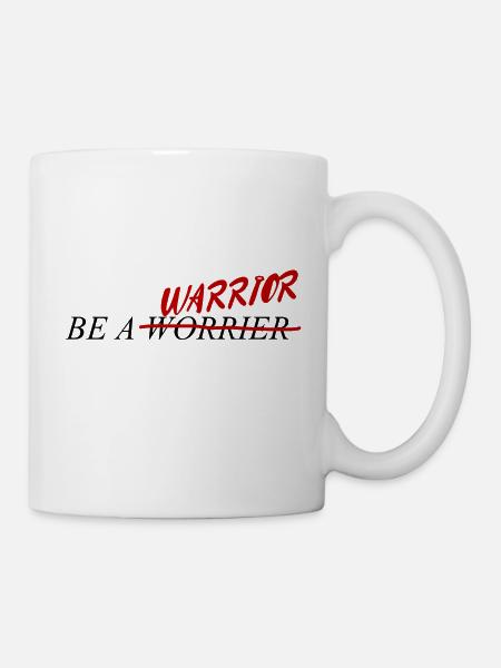 Warrior - Tasse - Weiß