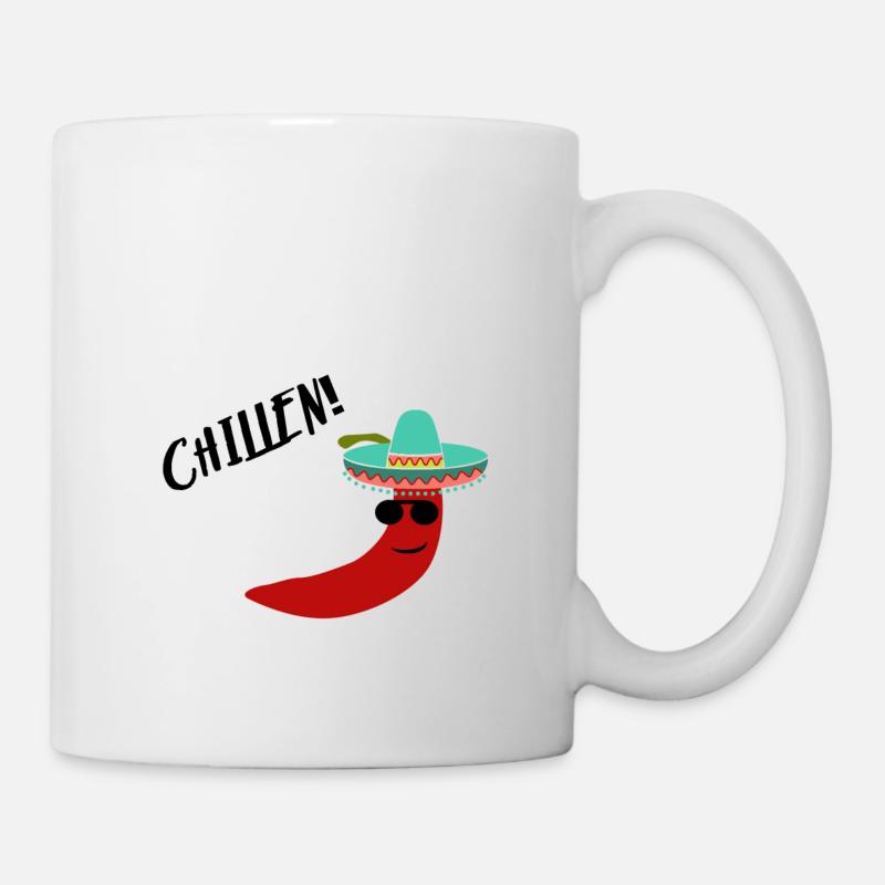 Chilli Chillen - Mug blanc - blanc