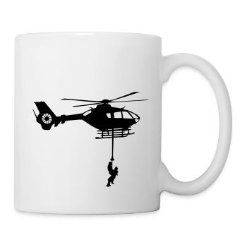 taubergung ec135 - Tasse - Weiß - Rechts