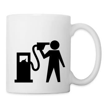 Suicide (petrol) - Mug - white - Right