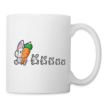 Rabbits - Mug - white - Right