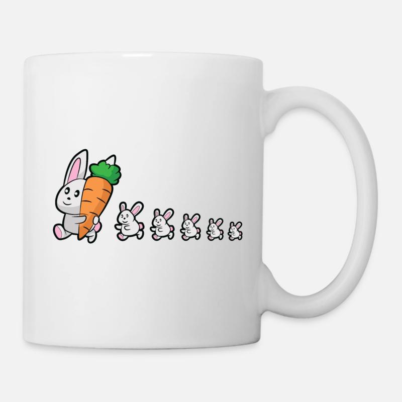 Hasen - Tasse - Weiß