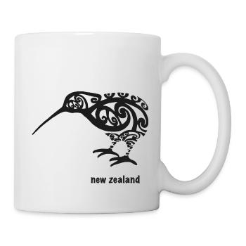 Neuseeland - Tasse - Weiß - Rechts