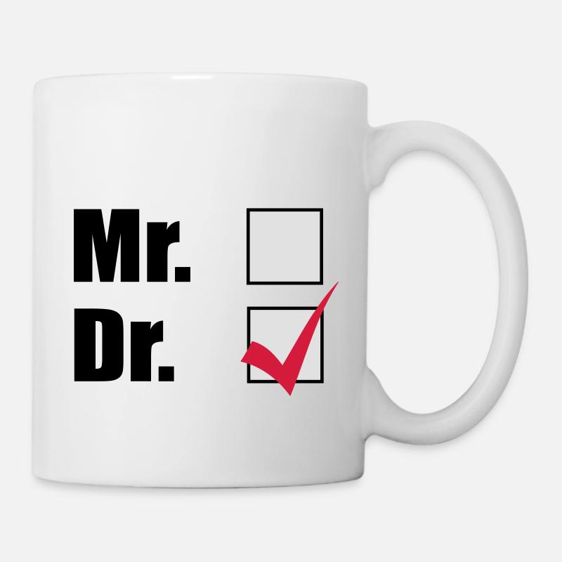 Doktortitel - Tasse - Weiß