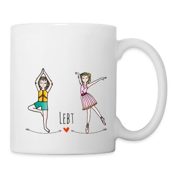Die Hüterin der Kinder-Bewegung - Tasse - Weiß - Rechts