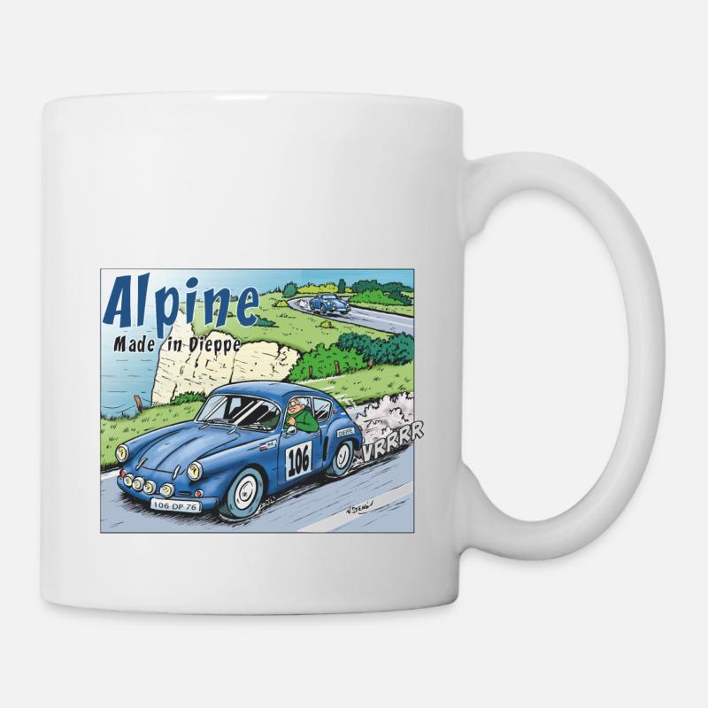 Polete en Alpine 106 - Mug blanc - blanc