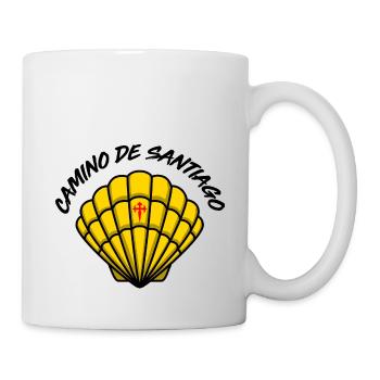 Camino de Santiago - Tasse - Weiß - Rechts