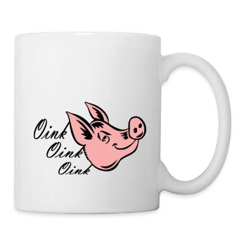 Little pig - Mug - white - Right