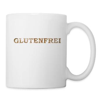 Glutenfrei Zöliakie - Tasse - Weiß - Rechts