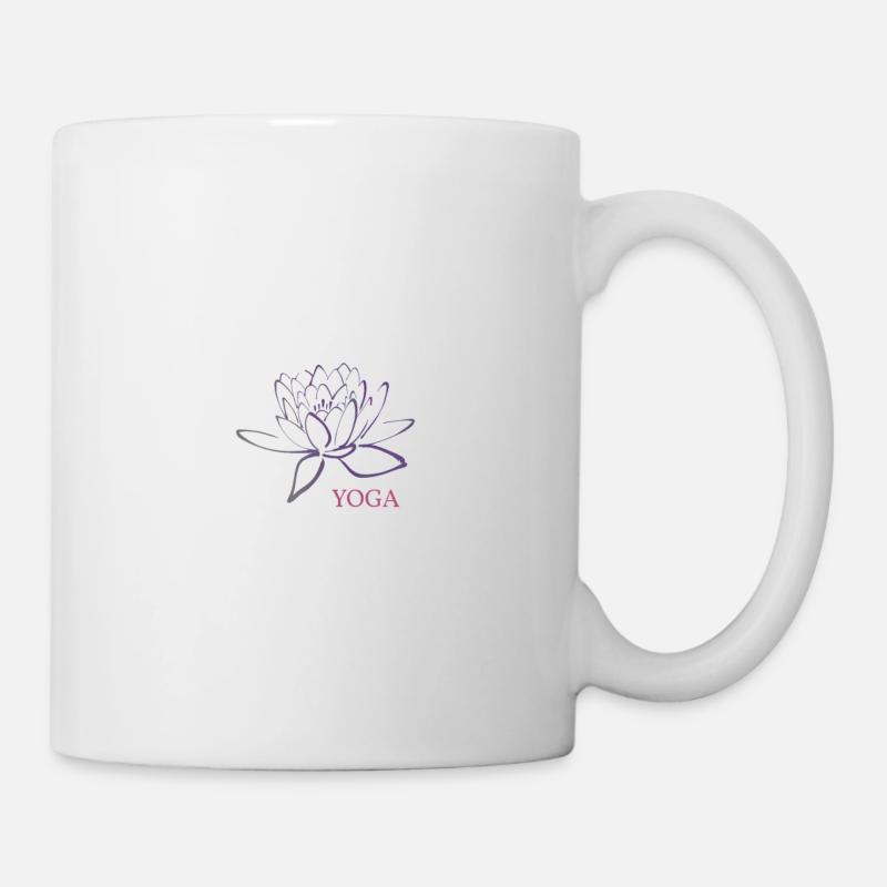 YOGA - Mug blanc - blanc