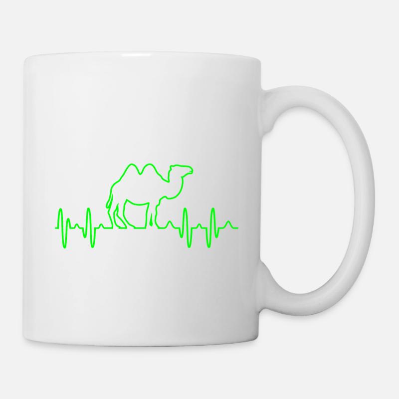 Kamel - Tasse - Weiß