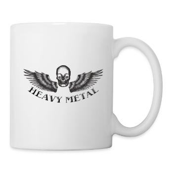 Heavy Metal - Tasse - Weiß - Rechts