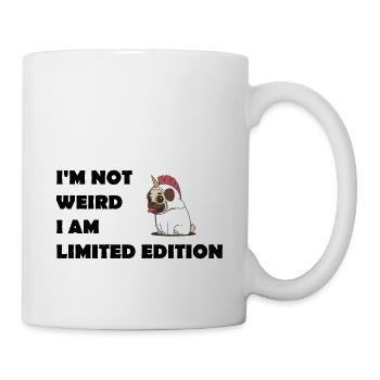 Limited Quote Funny funny funny unicorn - Mug - white - Right