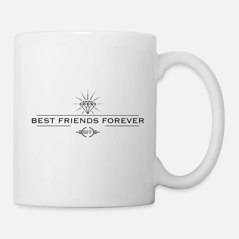BFF Best Friends Forever Friendship 2 - Mug - white