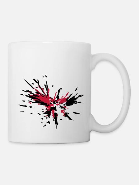 Spritzer - Tasse - Weiß