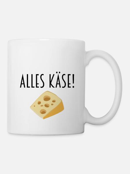 Tout le fromage - Mug blanc - blanc