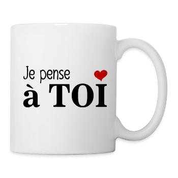 I think of you - Mug - white - Right