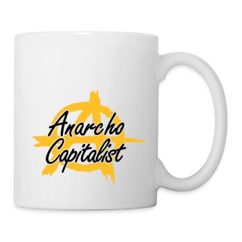 (Anarcho-) Capitalism 2 - Mug - white - Right