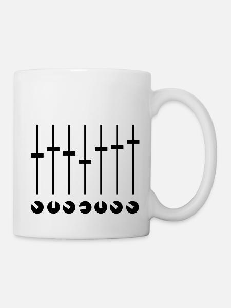 mixing_f1 - Tasse - Weiß