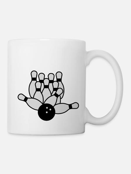 bowling - Mug - white