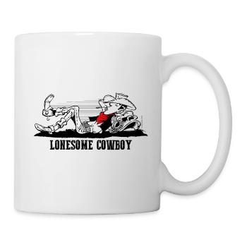 Lucky Luke Lonesome Cowboy - Mug - white - Right