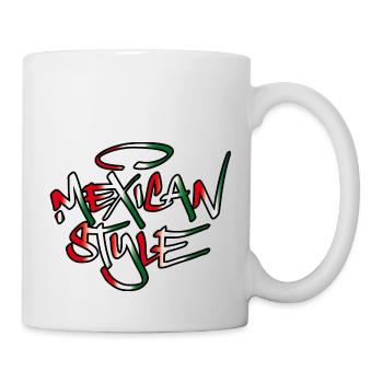 Style mexicain - Mug blanc - blanc - Droite