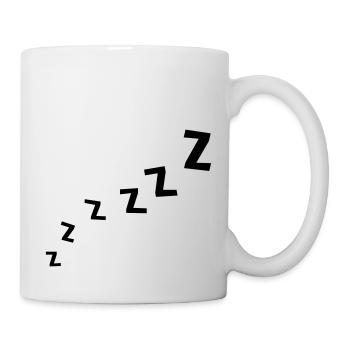 Zzzzzzz - Mug blanc - blanc - Droite