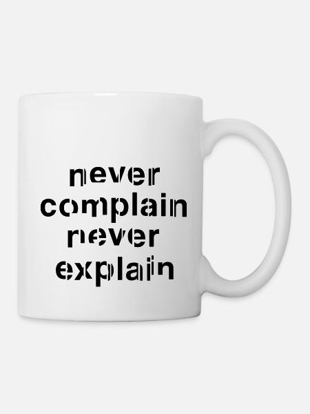 Sprüche - Tasse - Weiß