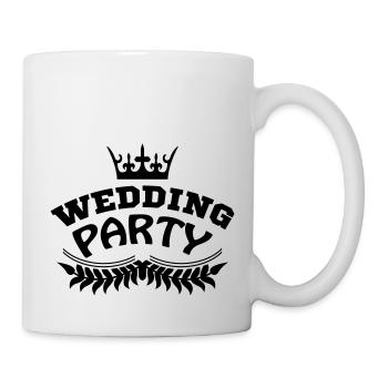 wedding_party - Tasse - Weiß - Rechts
