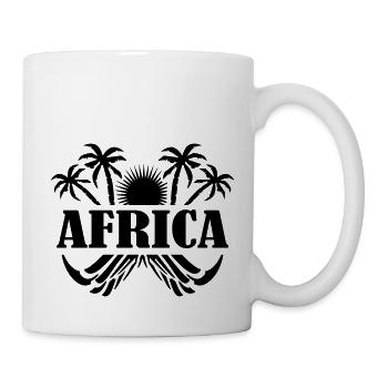 africa - Tasse - Weiß - Rechts