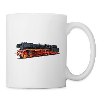 Steam locomotive BR 03 1001 - Mug - white - Right
