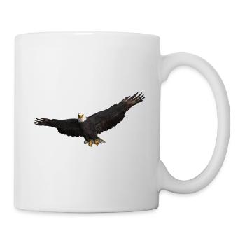 White-tailed Eagle bird of prey Eagle - Mug - white - Right