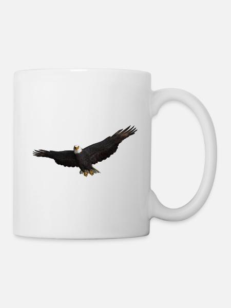 Seeadler Greifvogel Adler - Tasse - Weiß
