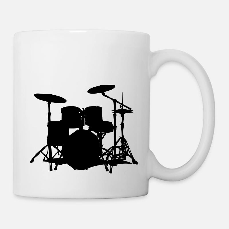 drums - Tasse - Weiß