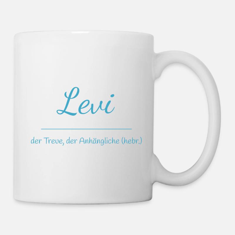 Levi - Mug blanc - blanc