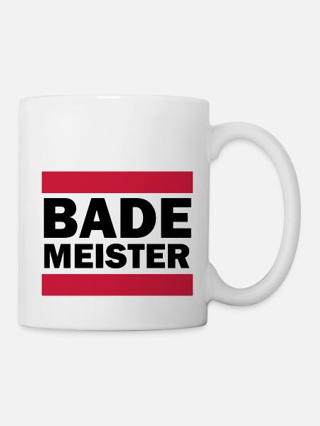 Bademeister - Tasse - Weiß