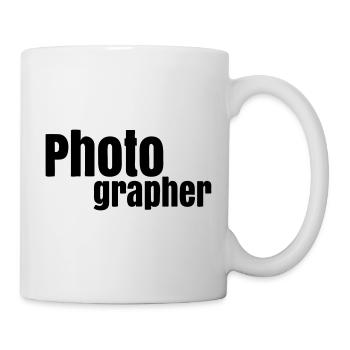 Photographer - Tasse - Weiß - Rechts