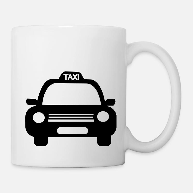taxi - Mug - white