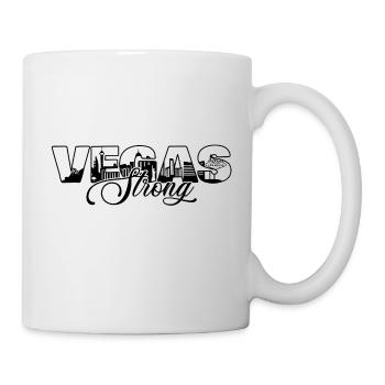 Vegas Strong - Tasse - Weiß - Rechts