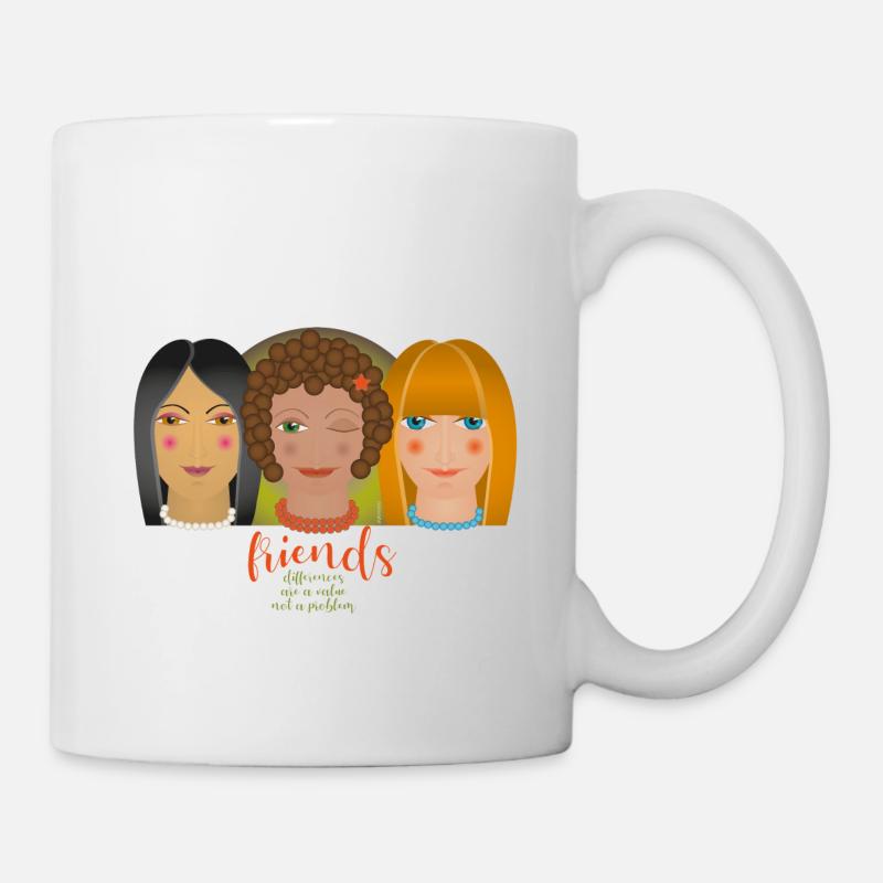 friends - Mug - white