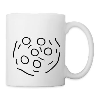 299 pizza - Mug blanc - blanc - Droite