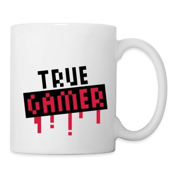True Gamer Stamp - Mug blanc - blanc - Droite