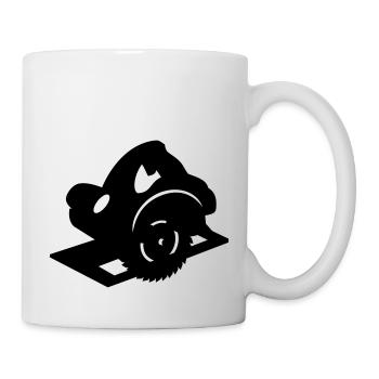Vu l'ombre - 1 vecteur de couleur - Mug blanc - blanc - Droite