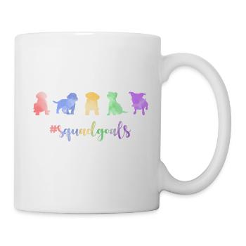 Kader Tore Welpe - Tasse - Weiß - Rechts