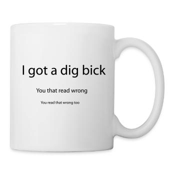 Funny - Tasse - Weiß - Rechts