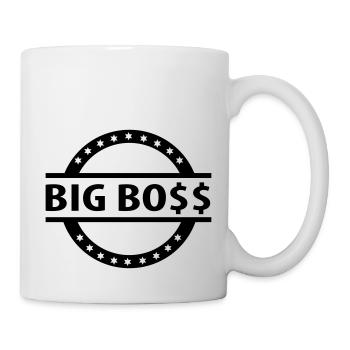 big_boss_f1 - Mug blanc - blanc - Droite
