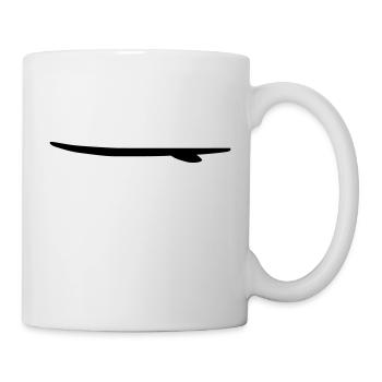 surfboard_vec_1 de - Tasse - Weiß - Rechts